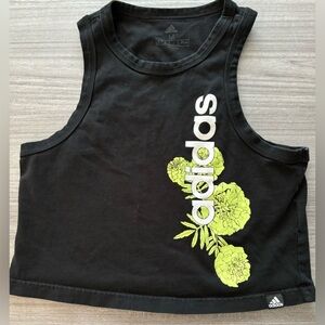 Adidas Cropped Workout Tank Top
